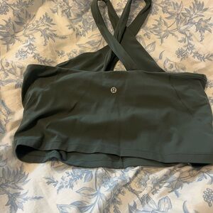 lululemon athletica Green Crop Top